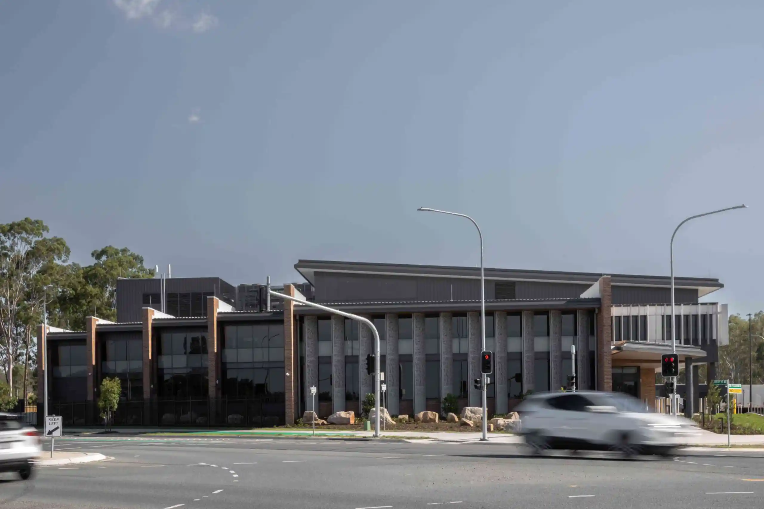 Ripley Police Station — construction progress